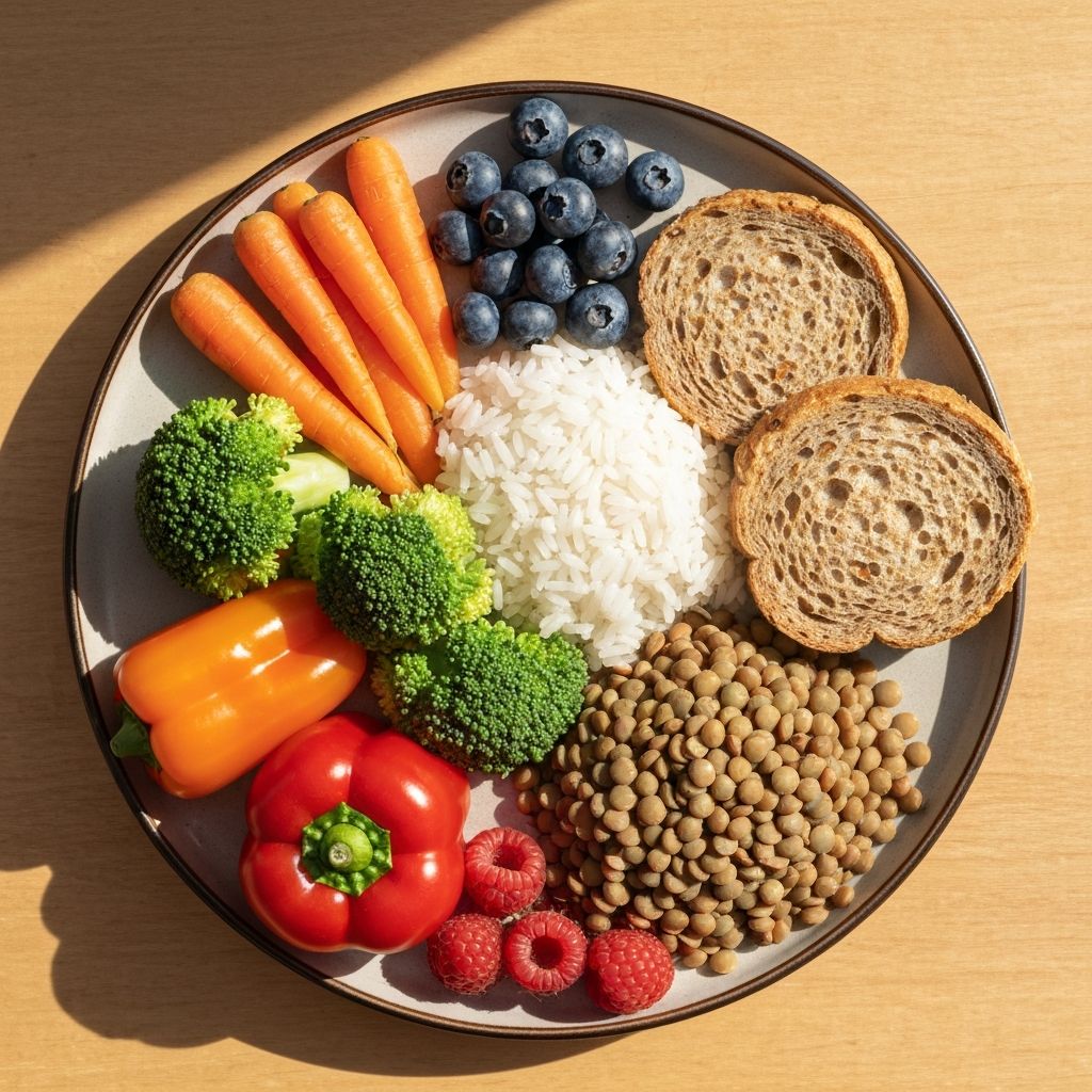 Ausgewogener Ernährungsansatz